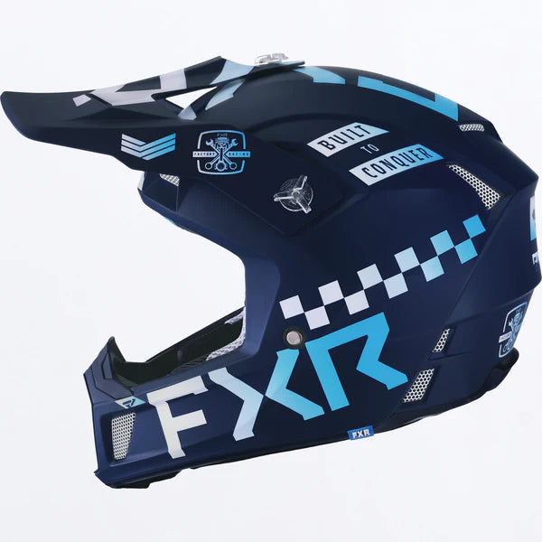 FXR Clutch Gladiator Helmet Blue