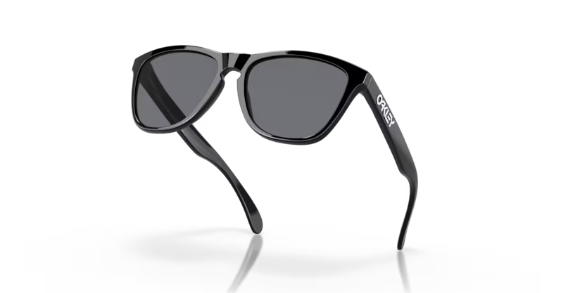OAKLEY Frogskins polished black w/grey
