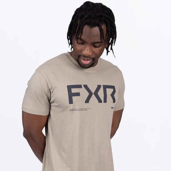 FXR M Hydrogen Premium T-Shirt 25-Stone/Asphalt