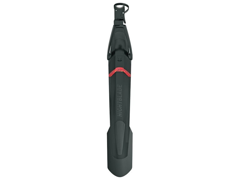 SKS Mudguard Nightblade Rear 27,5" - 29" Black takalokasuoja valolla