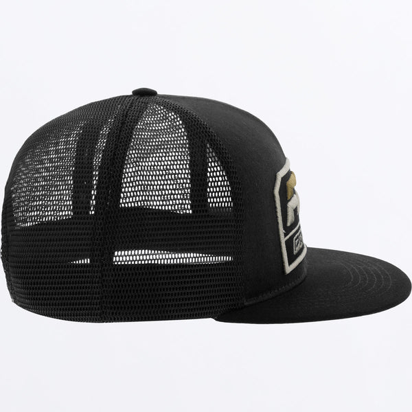 FXR Race Div Hat 24-Black/Stone-Adult