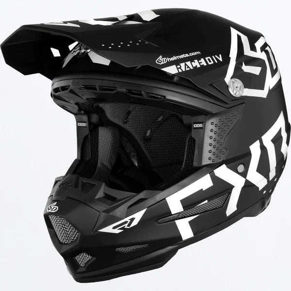 6D ATR-2 Helmet Black/White