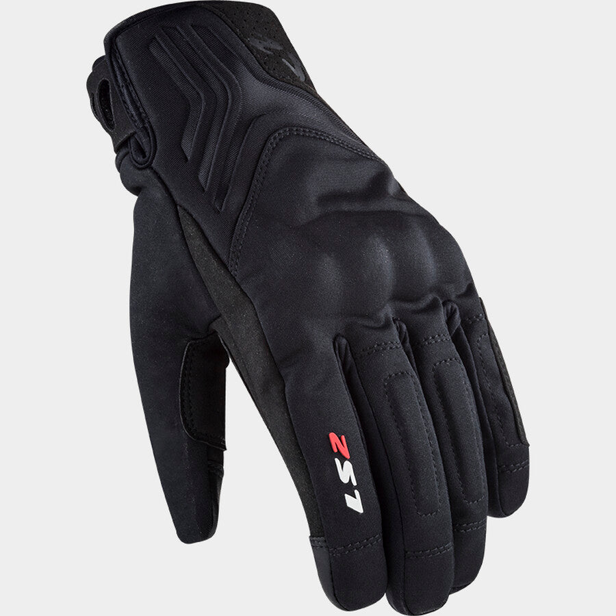 LS2 JET 2 GLOVES BLACK
