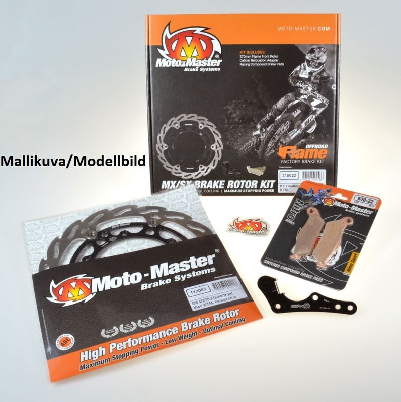 MOTO-MASTER KIT FLOATING 270 OFFROAD KTM (LEVY-ADAPTERI-JARRUPALAT)