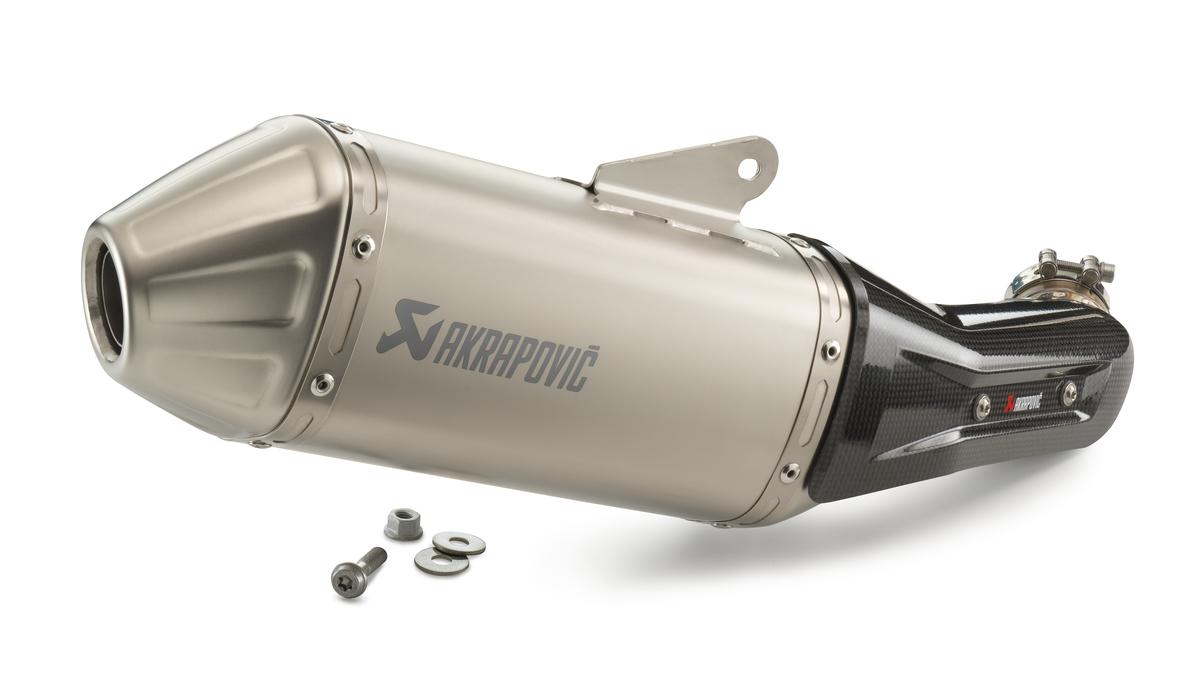 KTM Adventure 390 AKRAPOVIČ "SLIP-ON LINE" 2020-2024
