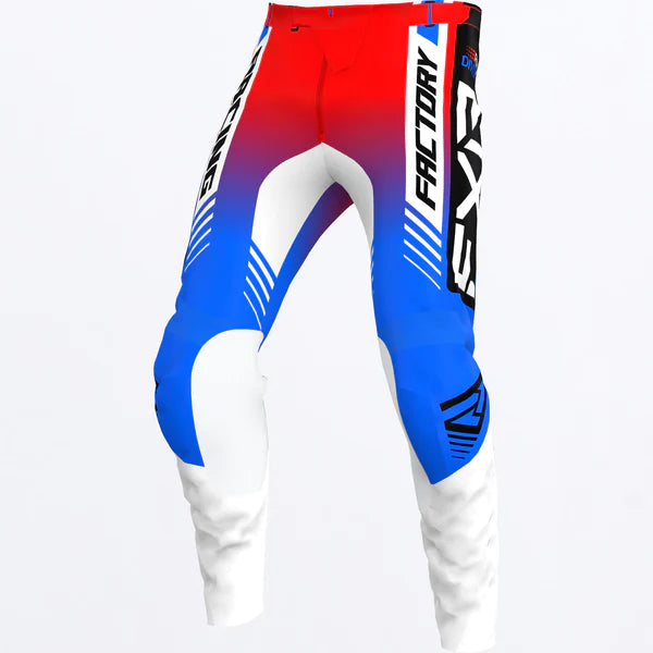 FXR Clutch Pro MX Pant Blue/Red/White
