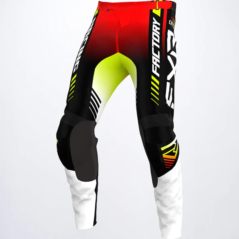 Fxr Youth Clutch Pro MX Pant Black/White/HiVis