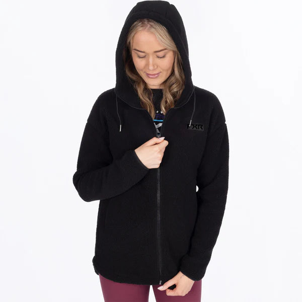 FXR W Sapphire Sherpa Jacket Black