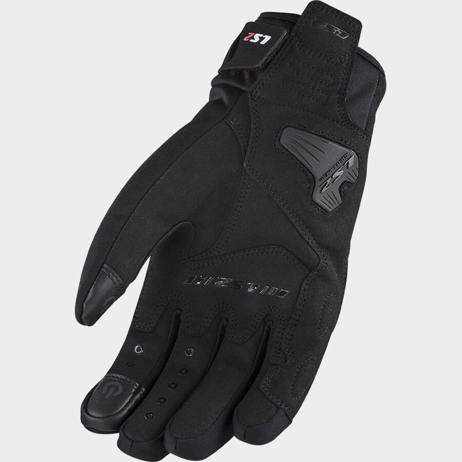LS2 JET 2 GLOVES BLACK