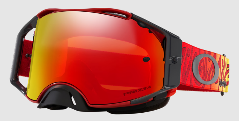 Oakley goggles Airbrake MX TLD TRIPPY RED Prizm MX Torch