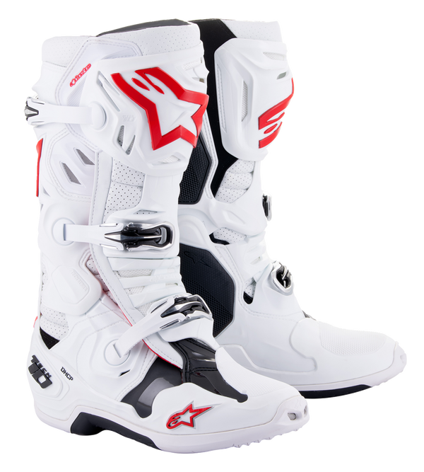 Alpinestars BOOT T10 S-VNT WT/RD