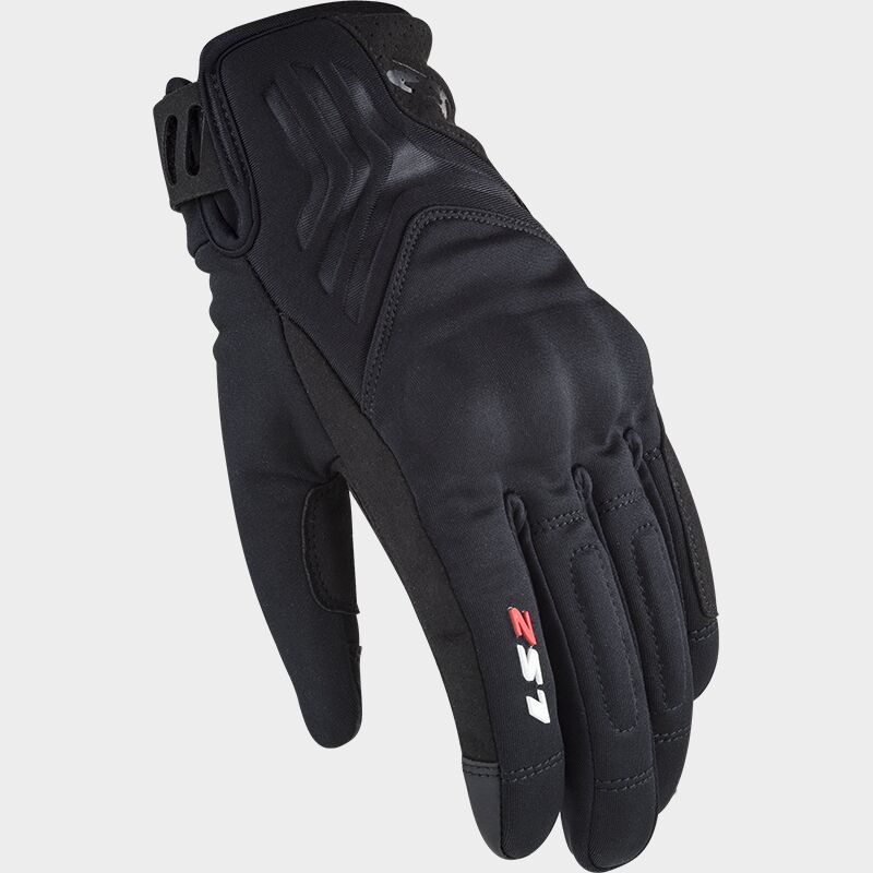 LS2 JET 2 GLOVES BLACK