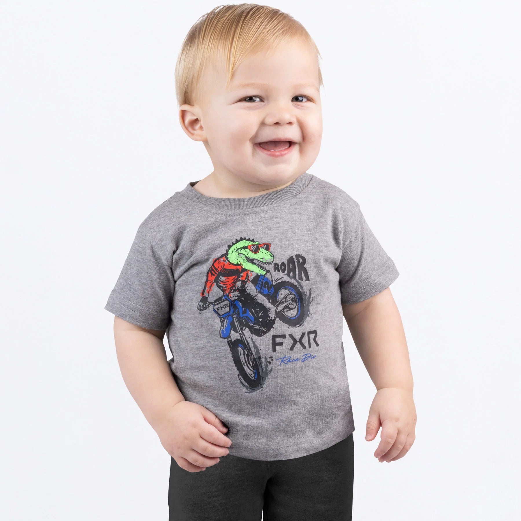 FXR Toddler T-Shirt T-Rad 24 Grey Heather