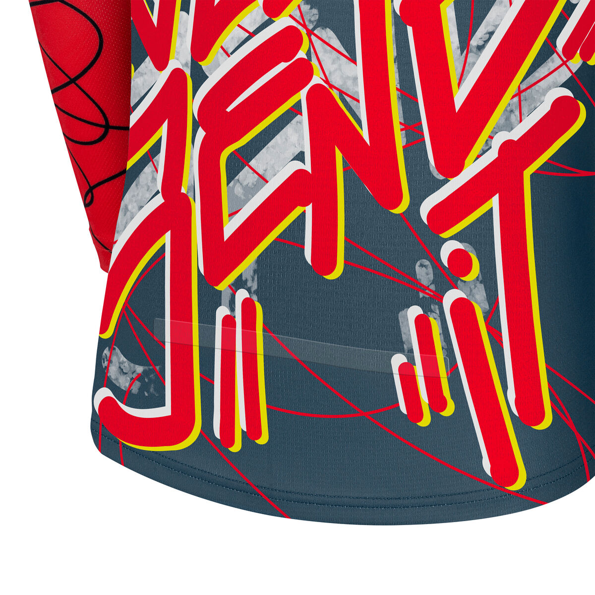 GASGAS LASTEN OFFROAD JERSEY MUSTA/PUNAINEN AJOPAITA