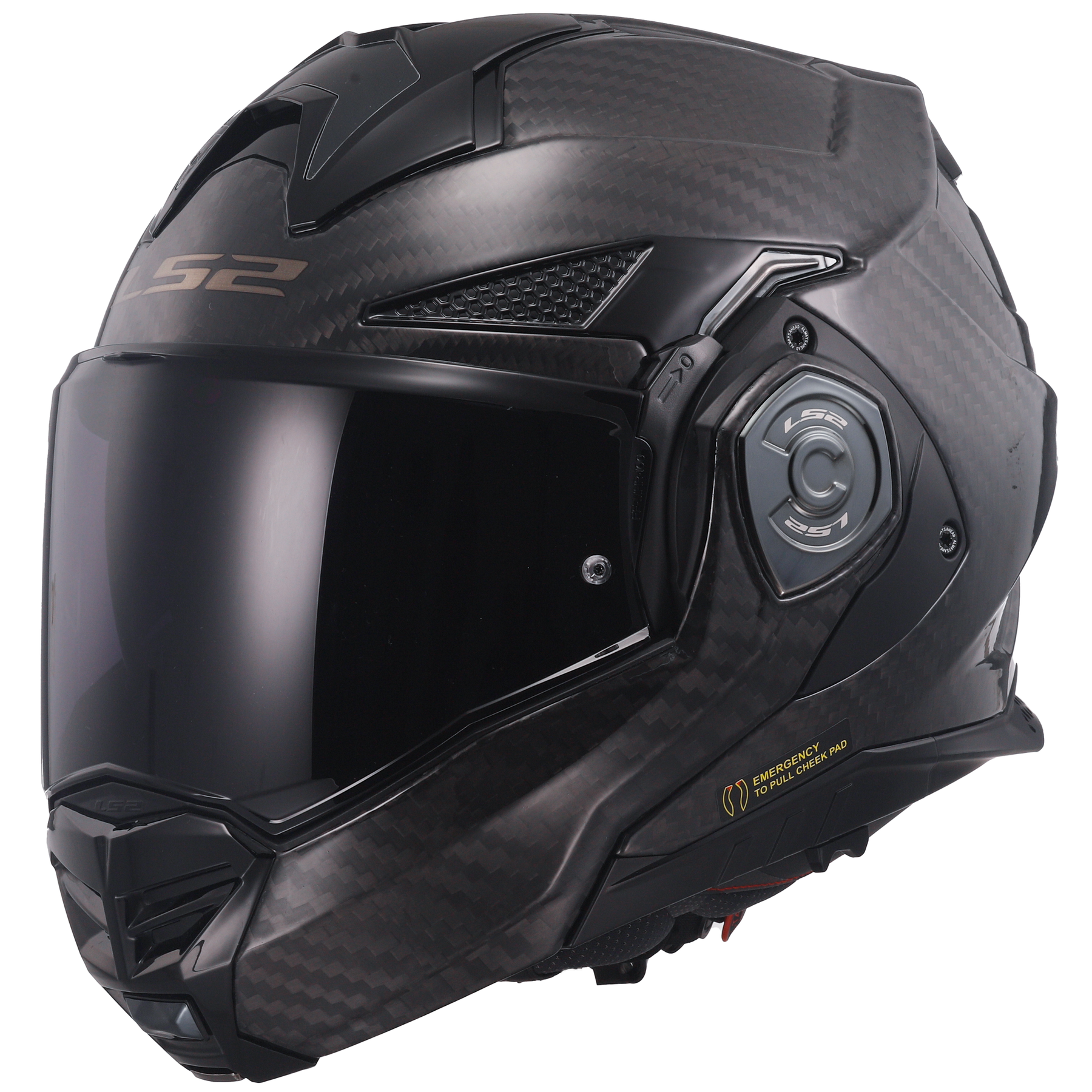 LS2 FF901 ADVANT X SOLID GLOSS CARBON-06