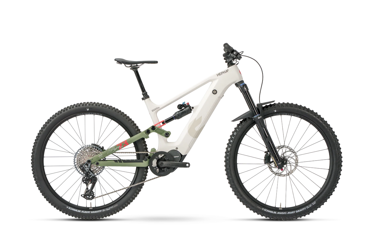 HEPHA All Mountain 7 Carbon Tschugg Signature sähköpyörä