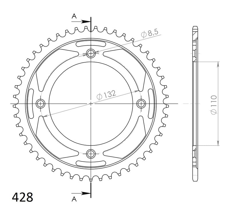 Supersprox Teräs takaratas 895.49