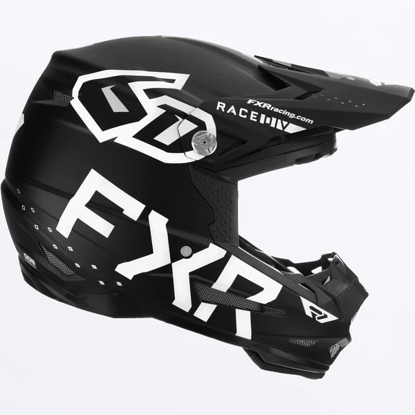 6D ATR-2 Helmet Black/White