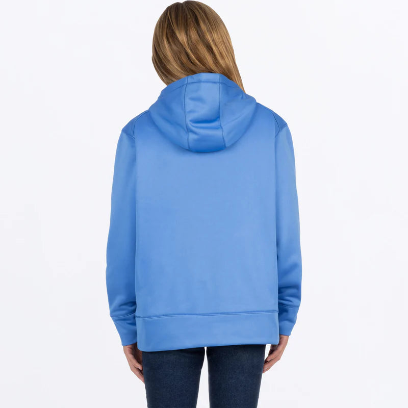Yth Podium Tech PO Hoodie 24-Tranquil Blue/Razz