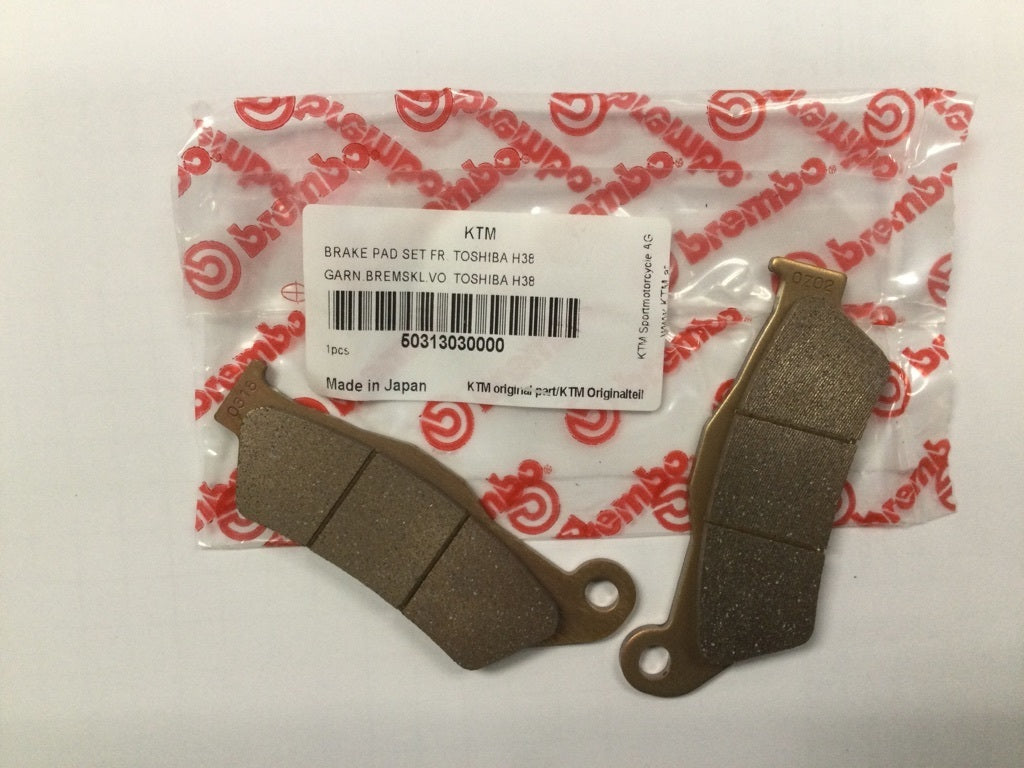 KTM BRAKE PAD SET FR. TOSHIBA H38
