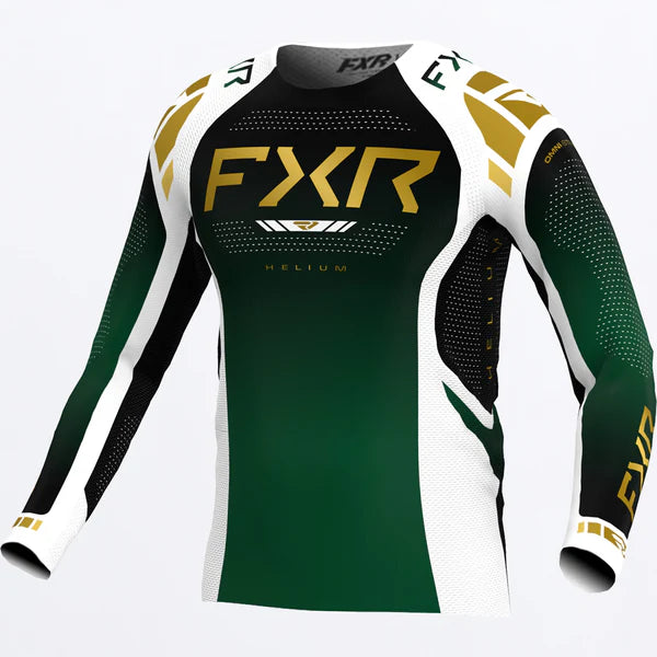 FXR Helium MX Jersey Emerald