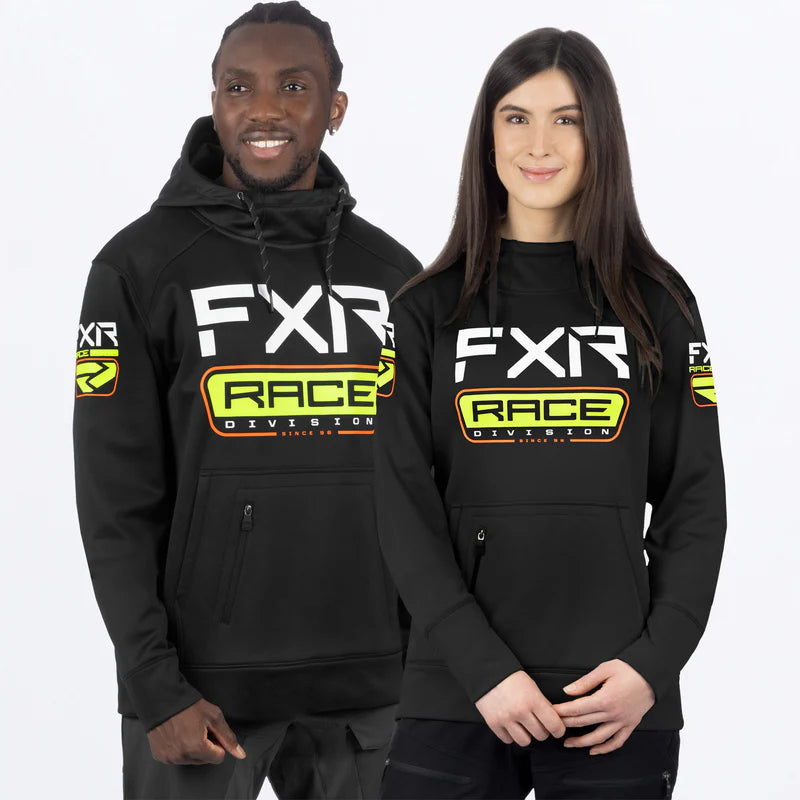 Unisex Race Div Tech PO Hoodie Black