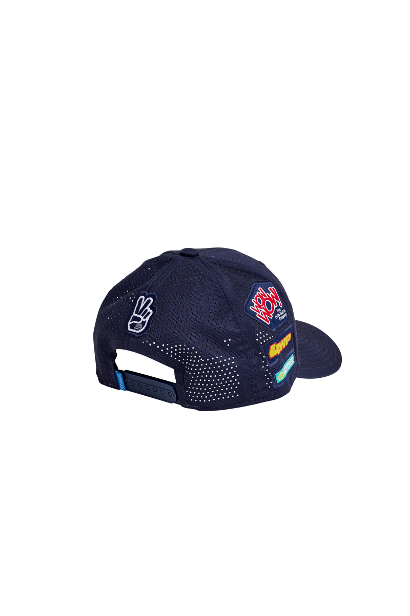 TroyLeeDesing GASGAS TEAM Lippis käyrällä lipalla NAVY