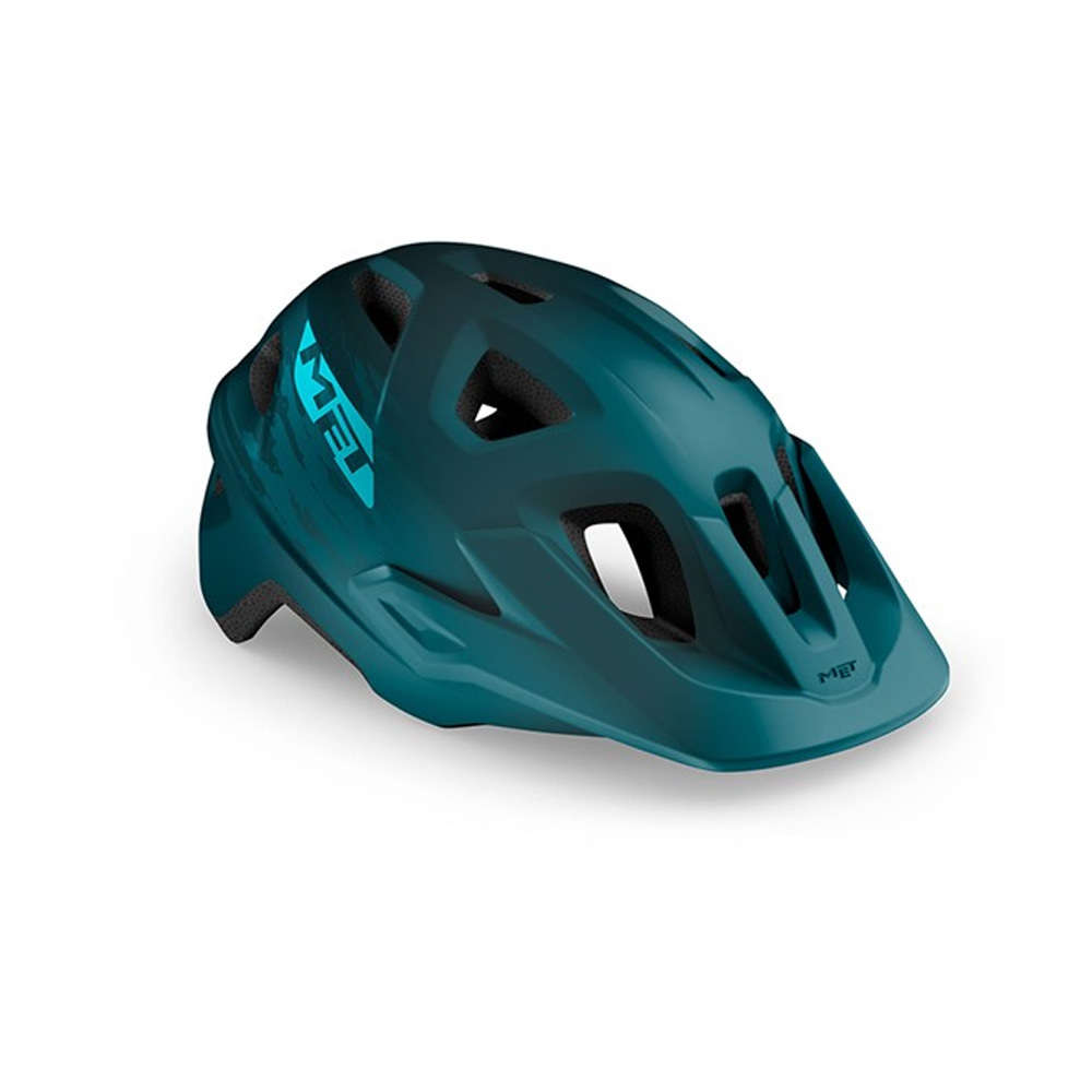 MET Helmet MTB Echo Petrol Blue/Matt