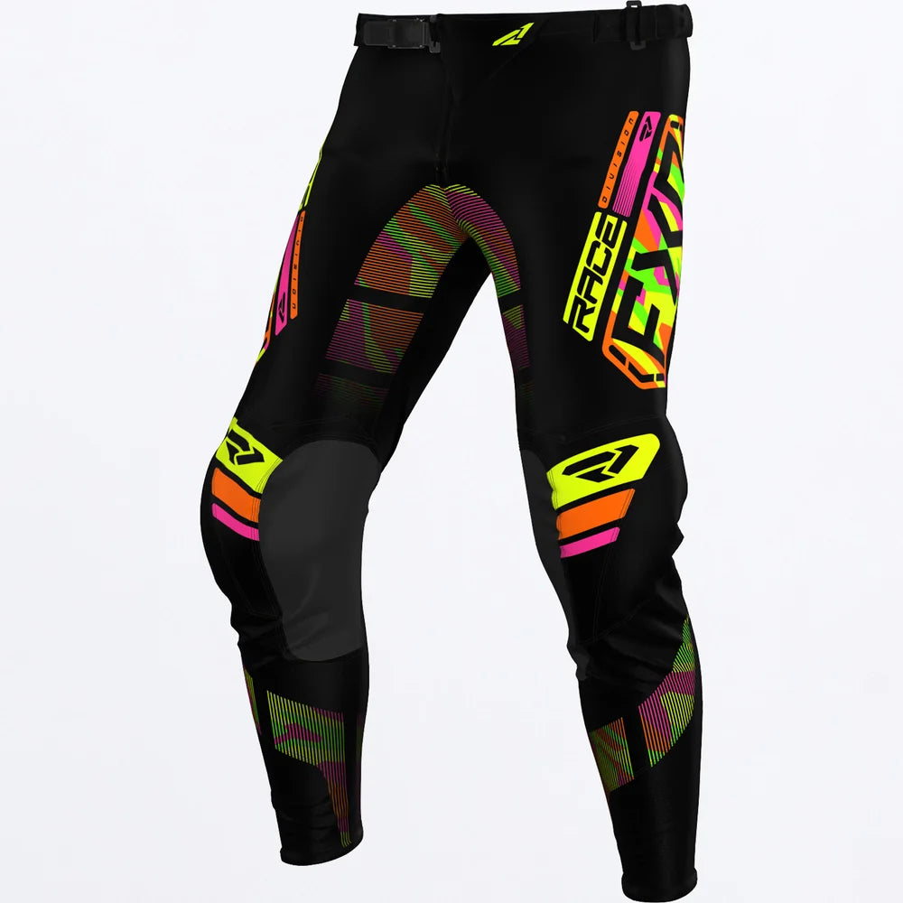 FXR Yth Podium MX Pant Sherbet Camo