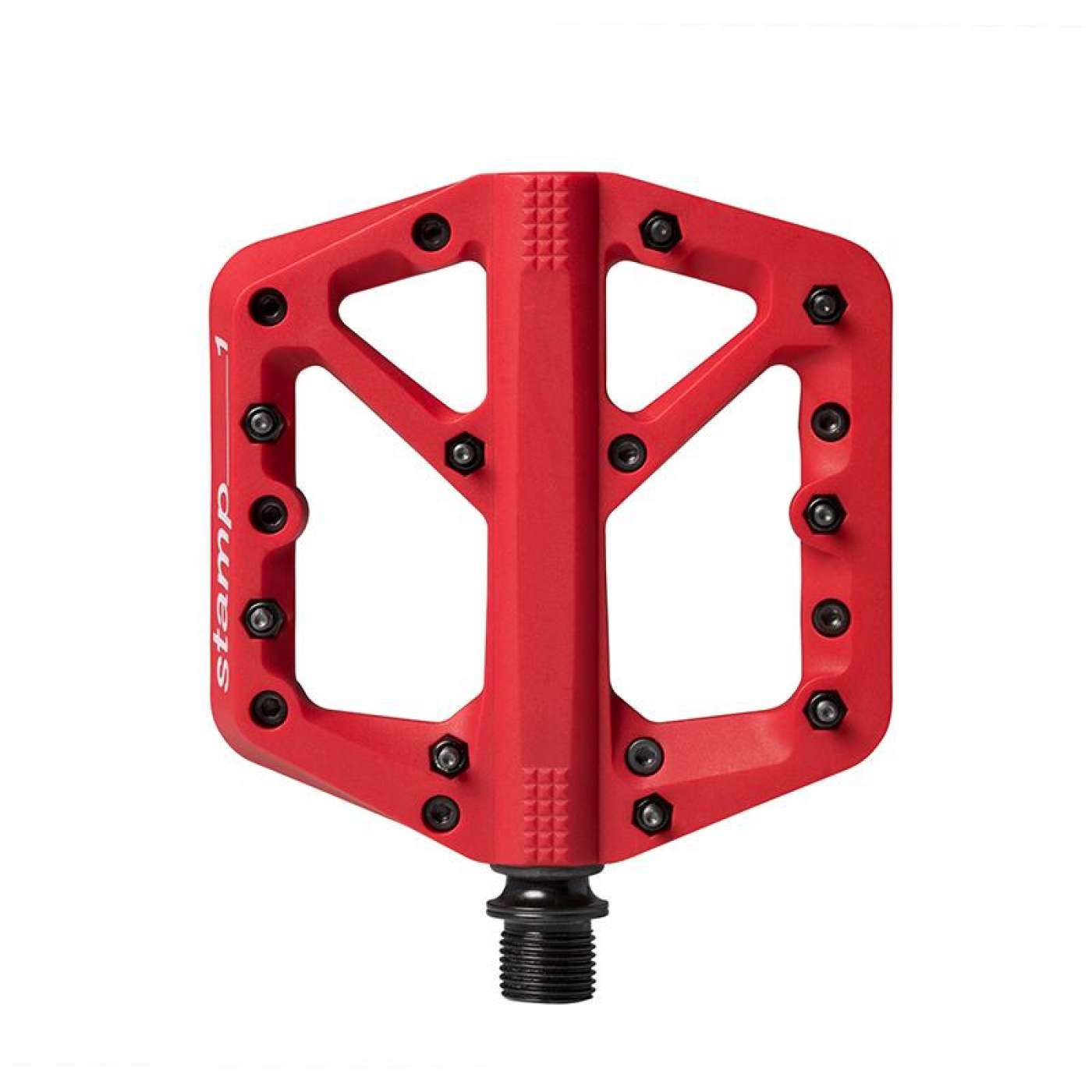 CRANKBROTHERS Pedal Stamp 1 Gen. 2 Red polkimet
