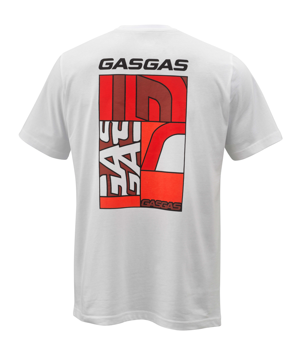 FULL GAS TEE WHITE