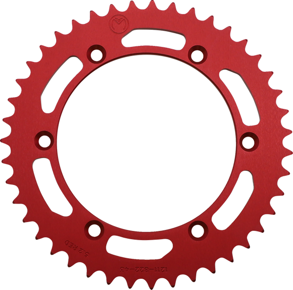 SPROCKET ALU MSE HUSQ 43T RED