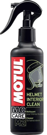 Motul M2 Helmet interior clean
