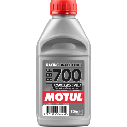 MOTUL RBF 700 FACTORY LINE TÄYSSYNTEETTINEN JARRUNESTE 0,5 LITRAA