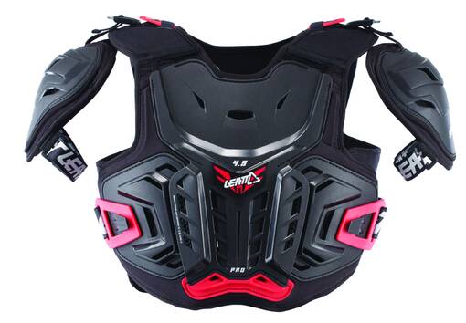 Leatt Chest Protector 4.5 Pro Black/Red #Junior