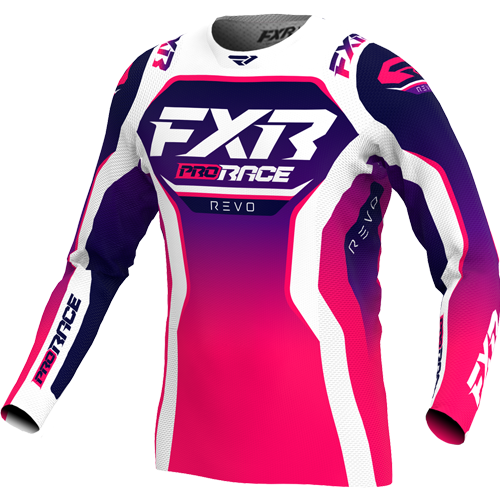 FXR Revo MX Jersey Razz