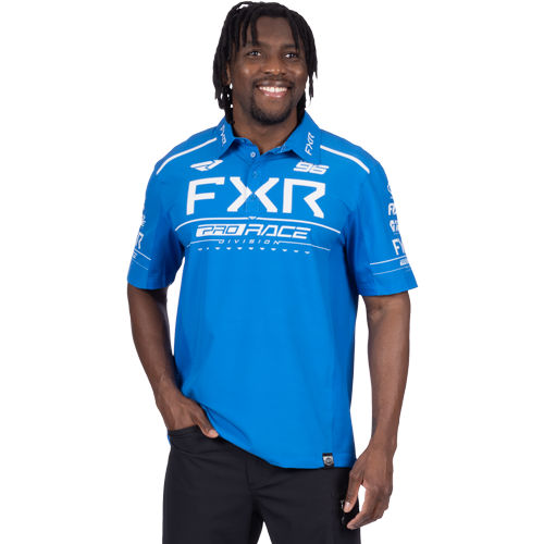 FXR M Race Div Performance UPF Polo Paita
