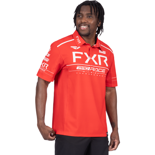 FXR M Race Div Performance UPF Polo Paita