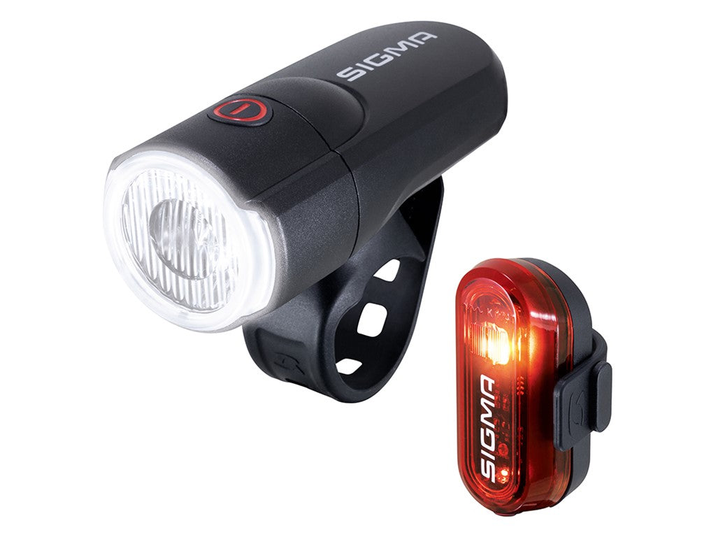 SIGMA Light set AURA 30 Set Black/ red