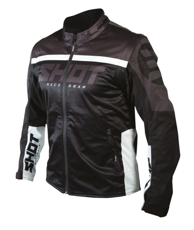 SHOT Takki Softshell Lite 2.0 Musta/Valkoinen