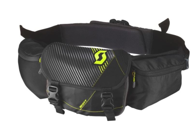 Scott Hip-Belt Scott Race Day musta/lime green