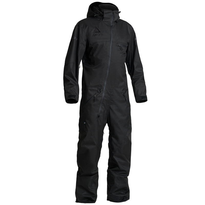 AMOQ Void Monosuit Vuorellinen Kelkkahaalari Blackout