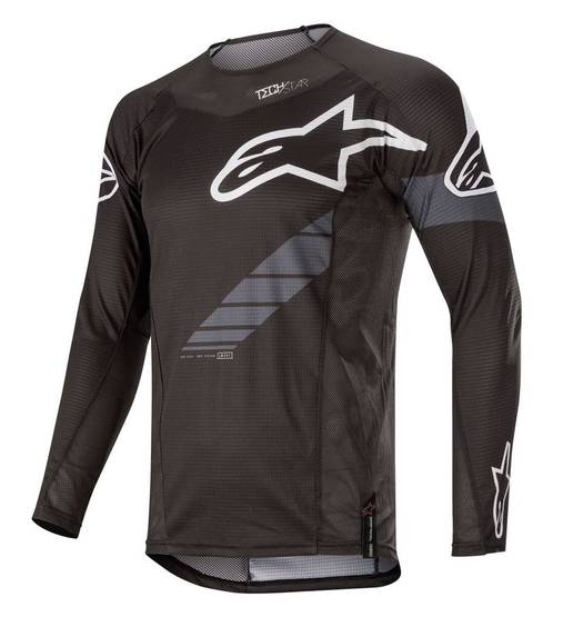 Alpinestars Techstar Graphite Paita Musta/Antrasiitti