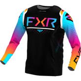 FXR Yth Helium MX Jersey Chromatic