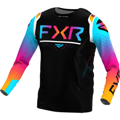 FXR Yth Helium MX Jersey Chromatic