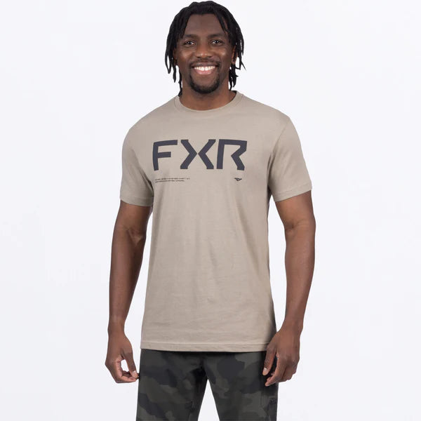 FXR M Hydrogen Premium T-Shirt 25-Stone/Asphalt