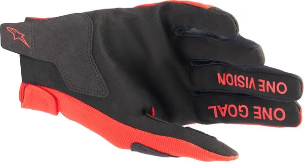 Alpinestars Youth Radar Gloves Red