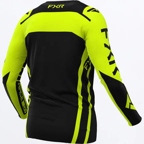FXR Contender MX Jersey Black/HiVis