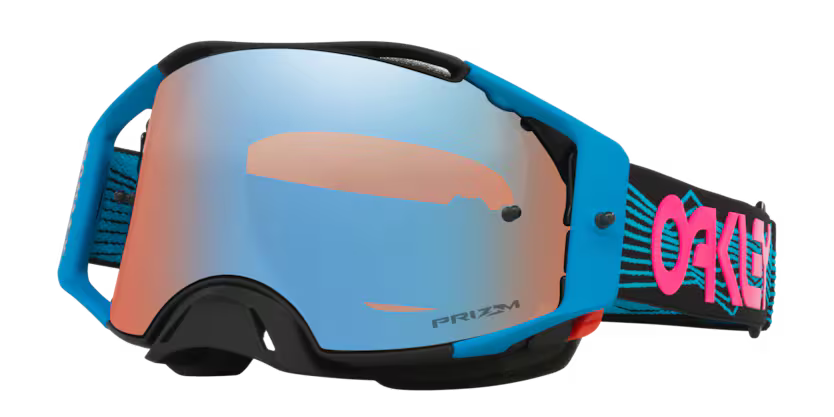OAKLEY AIRBRAKE MX BLUE WIRED