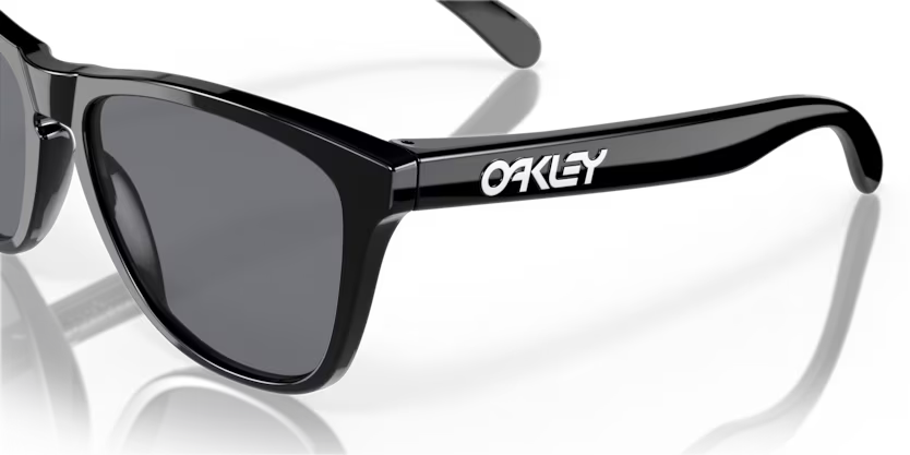OAKLEY Frogskins polished black w/grey